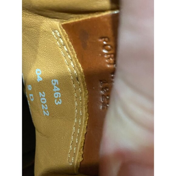 Allen Edmonds Porter City Derby Lace-Up Sneakers Brown Leather Mens Size 9D Casu - Picture 6 of 9